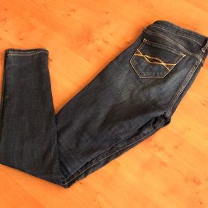 Abercrombie Fitch Low rise super skinny Jeans